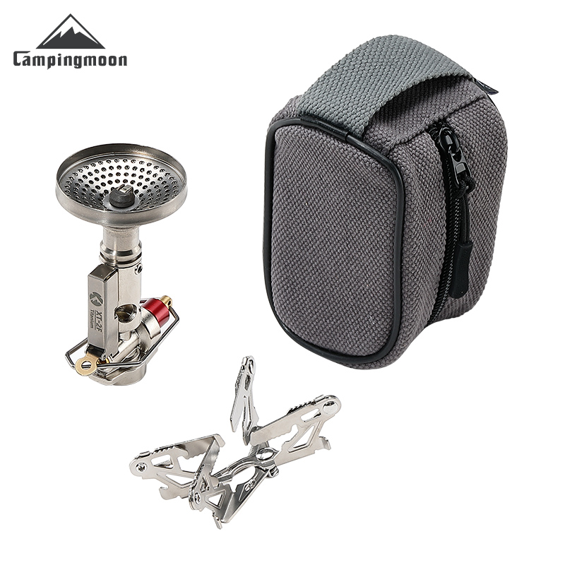 Home Cooking Gas Stove - CAMPINGMOON XT-2F Xuanfeng チタンロケットストーブ ポータブルミニキャンプガスバーナー 安定電圧出力
