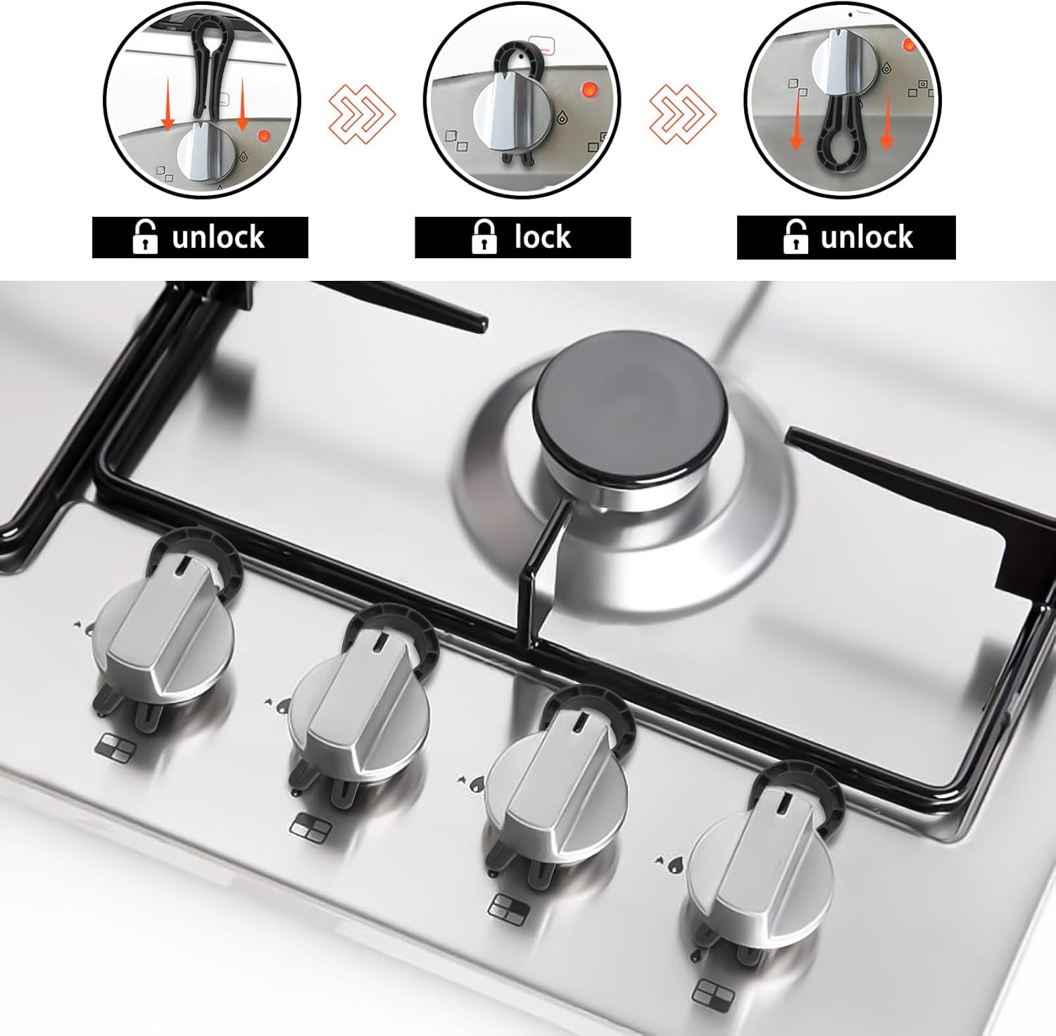 子供やペットから完全に守るためのチャイルドプルーフキッチン安 - Home Cooking Gas Stove のレビューと価格
