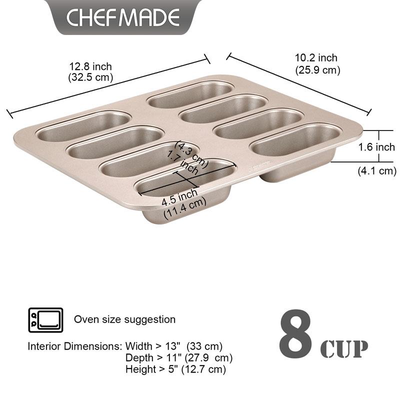 CHEFMADE 8カップオーバルロングホットドッグパン型ノ - Home Cooking Appliances のレビューと価格