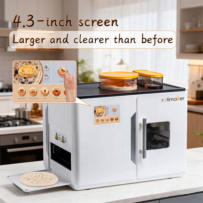 全自動電動ミニプラスチック製フラットブレッド・トルティーヤメ - Home Cooking Robot のレビューと価格