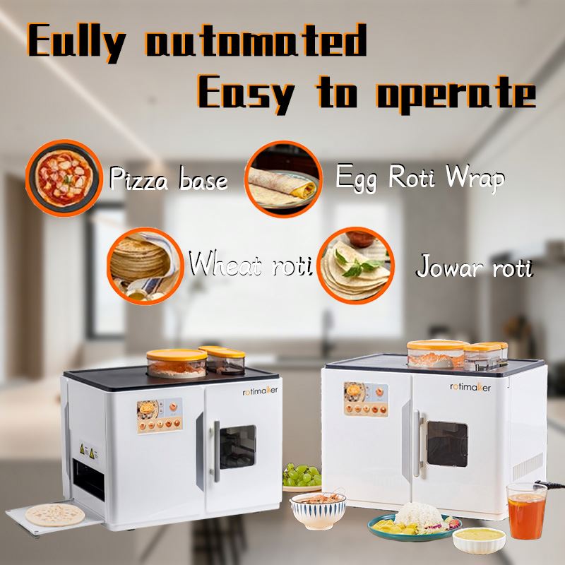 全自動電動ミニプラスチック製フラットブレッド・トルティーヤメ - Home Cooking Robot のレビューと価格