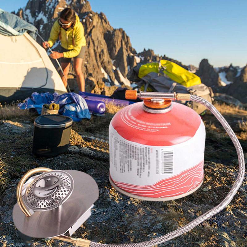 ステンレス鋼のポータブル屋外キャンプガスストーブ,アルパイン - Home Cooking Gas Stove のレビューと価格