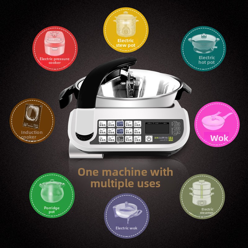 E15スマートクッキングロボット、大容量家庭用多機能フードプ - Home Cooking Robot のレビューと価格