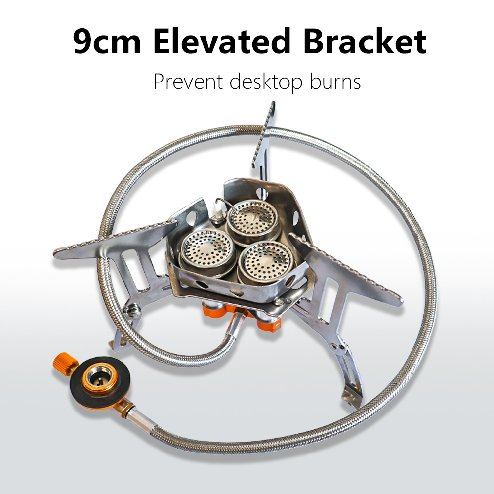 Tarka キャンプガスストーブ 5800 ワット 3 ヘッ - Home Cooking Gas Stove のレビューと価格
