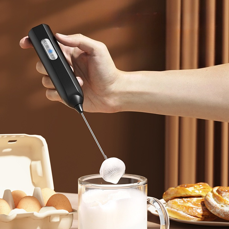 新型ハンドヘルド電動ミルクフォーマー、自動泡立て器、コーヒー - Home Cooking Appliances のレビューと価格