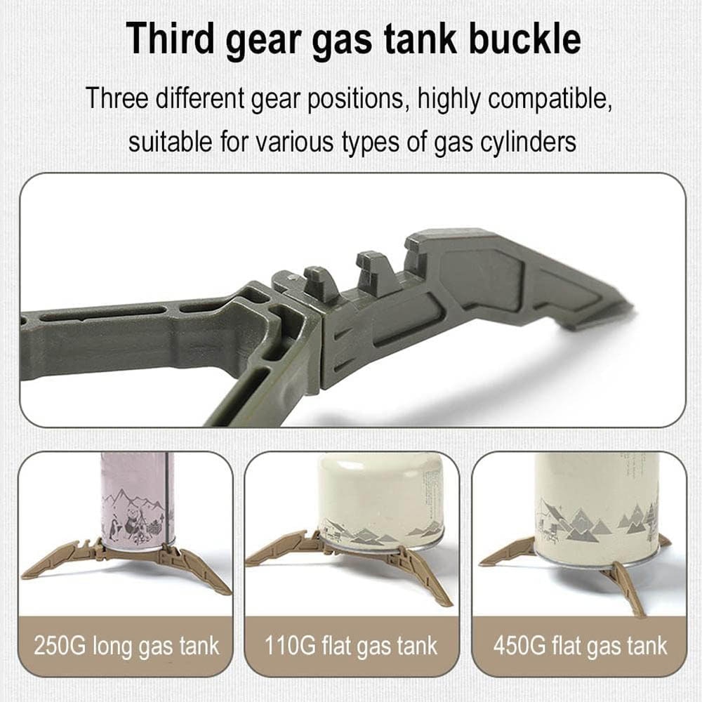 ガスタンクブラケット折りたたみ式燃料缶スタビライザーアンチダ - Home Cooking Gas Stove のレビューと価格