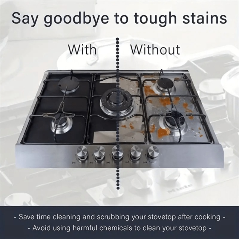 ガスストーブプロテクターパッド、ガスストーブカバー、頑丈なノ - Home Cooking Gas Stove のレビューと価格