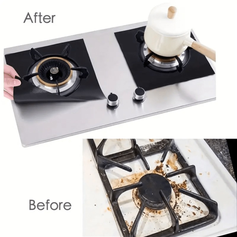 ガスストーブプロテクターパッド、ガスストーブカバー、頑丈なノ - Home Cooking Gas Stove のレビューと価格