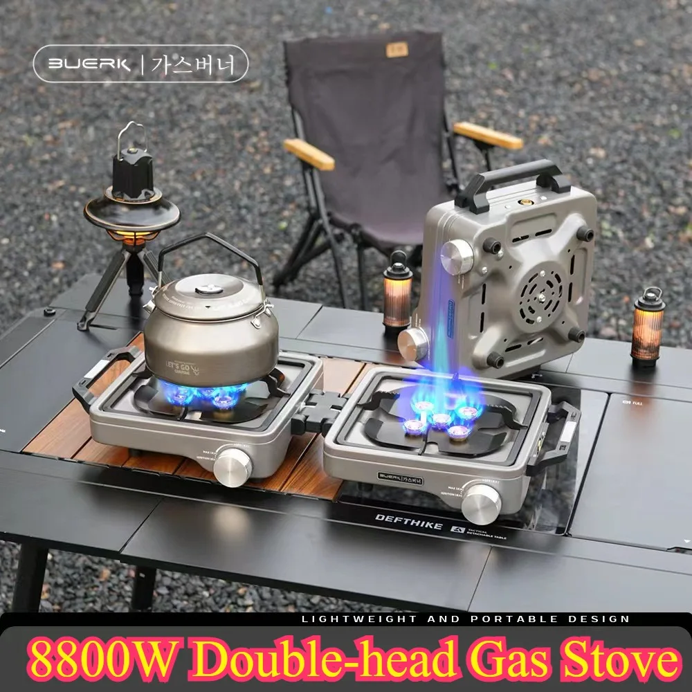BUERK キャンプ用ガスストーブ - ポータブル折りたたみ - Home Cooking Gas のレビューと価格