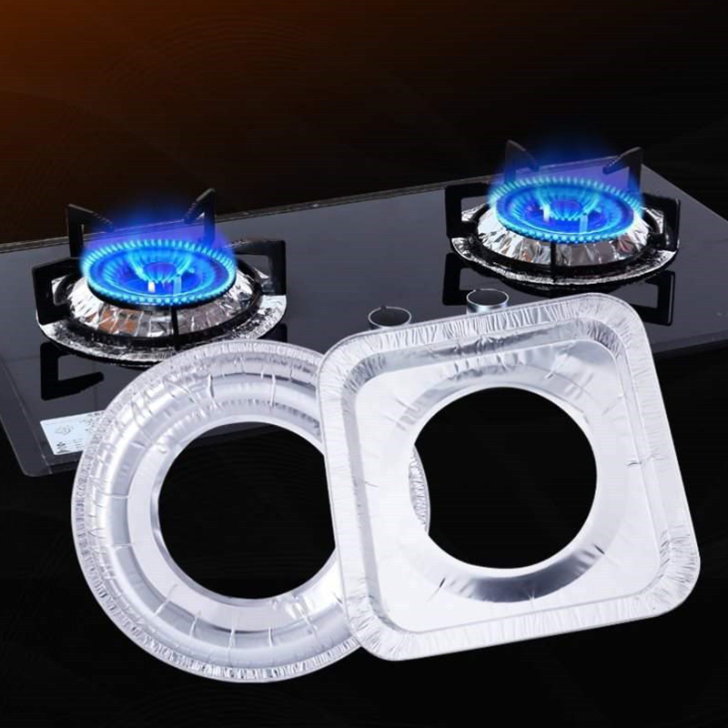 アルミホイルガスコンロ用厚手カバー,防油パッドプロテクター, - Home Cooking Gas Stove のレビューと価格