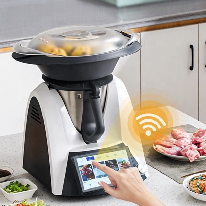 多機能調理ロボット、野菜・肉のカットと炒め物ができる自動フー - Home Cooking Robot のレビューと価格