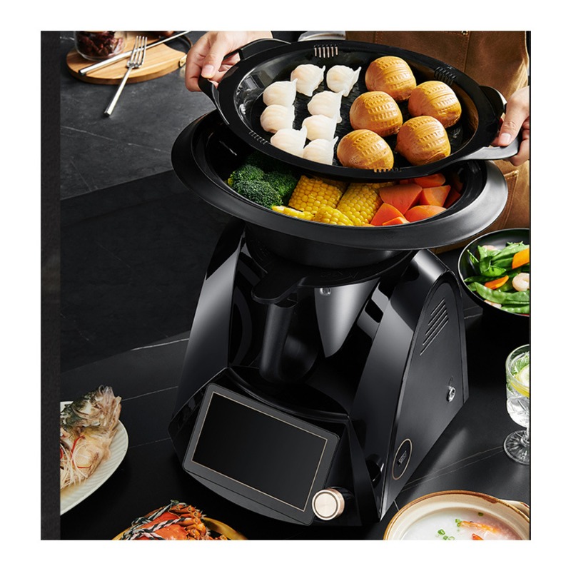多機能調理ロボット、野菜・肉のカットと炒め物ができる自動フー - Home Cooking Robot のレビューと価格