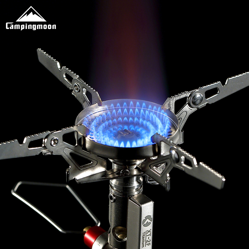 CAMPINGMOON XT-2F Xuanfeng チタン - Home Cooking Gas Stove のレビューと価格